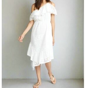 NWT | JOIE Corynn Ruffled Eyelet Dress | Sz M